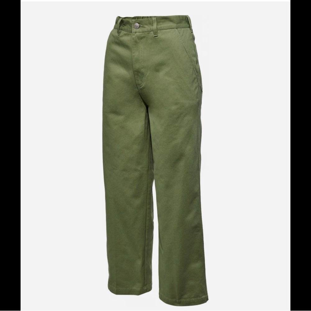 Obey Brighton Carpenter Pant Jade Green Cotton